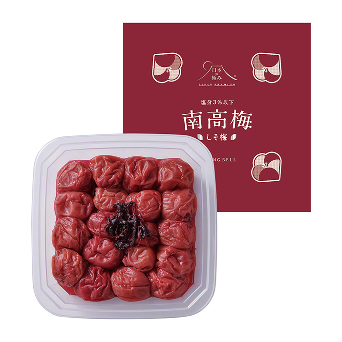日本の極み　紀州南高梅　しそ梅　４００ｇ