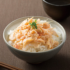 日本の極み　２年熟成塩漬け鮭　焼きほぐし