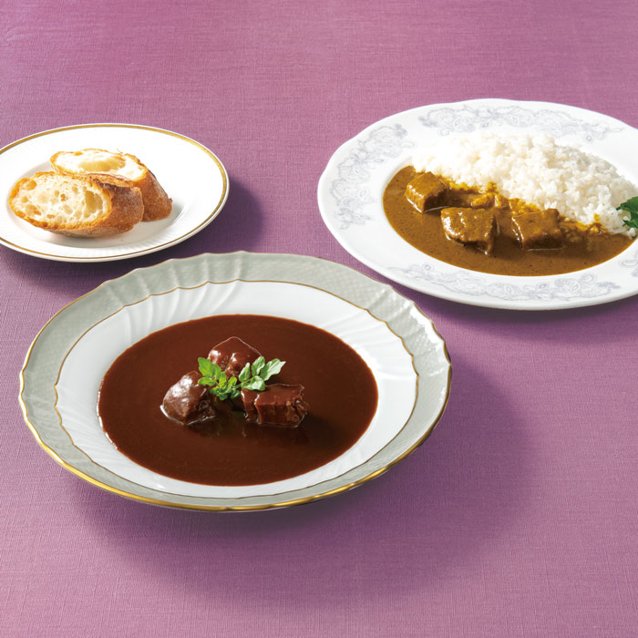 神戸牛とろとろ ビーフシチュー＆スパイシーカレー １０袋