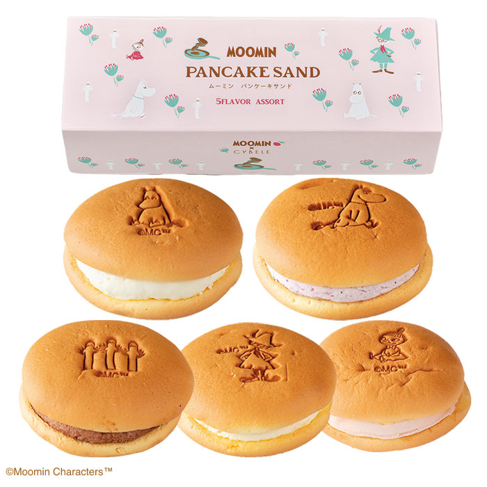 ふるさとの極み　ムーミン　パンケーキサンド　５個