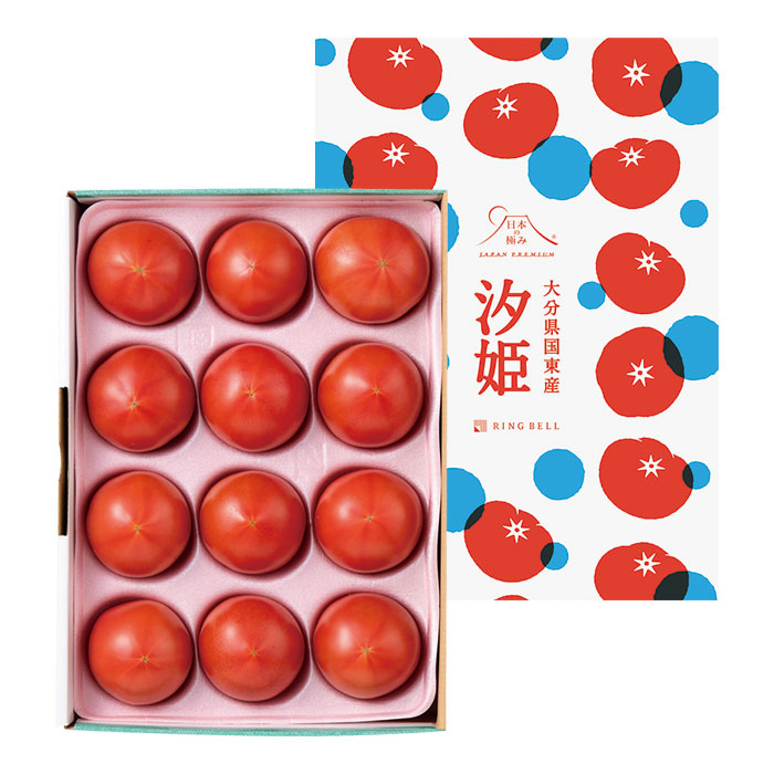 日本の極み　大分県国東産　トマト（汐姫）　１ｋｇ（お届けは２月１５日～５月２０日）