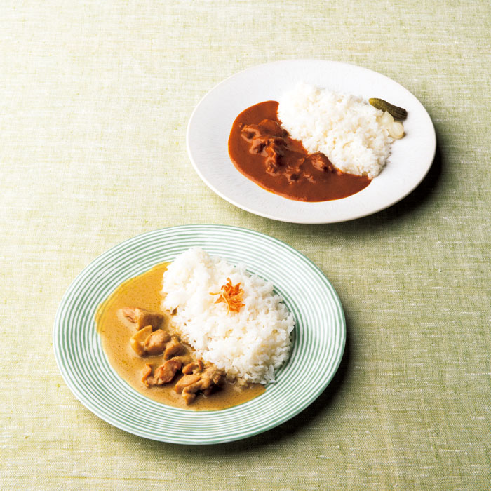 兵庫県 淡路島の玉ねぎ牛すじカレー&グリーンカレー 5袋