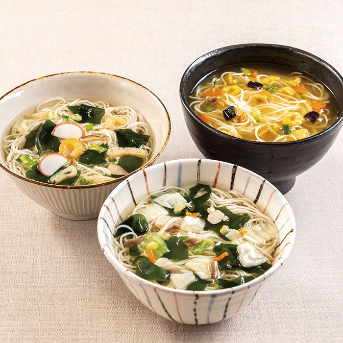 日本の極み　奈良県　体にやさしいお湯かけにゅうめん　３食