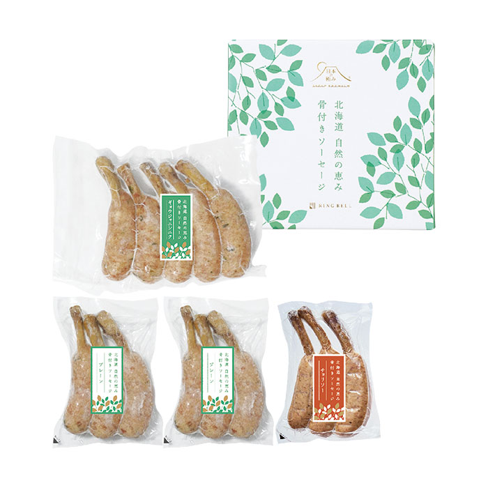 日本の極み] 北海道からのめぐみ 骨付きソーセージ 840g｜カタログ