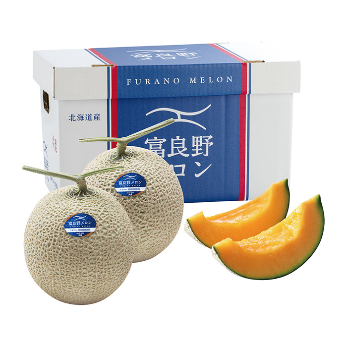 富良野メロン(秀品)2玉(お届けは7月5日~8月31日) 富良野メロン(秀品)2玉(お届けは7月5日~8月31日)