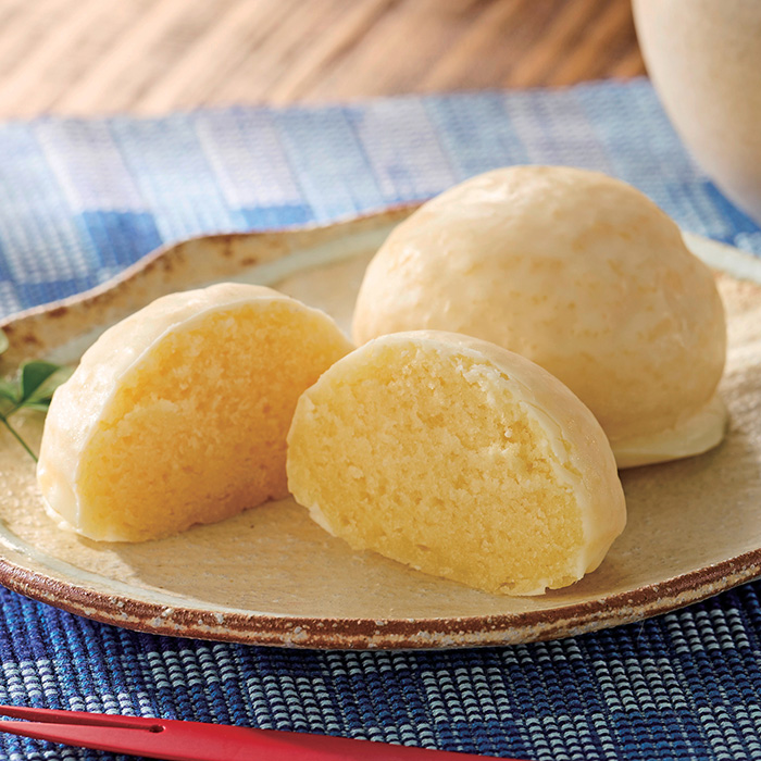〈御菓子司小鹿〉稚内銘菓流氷まんじゅう