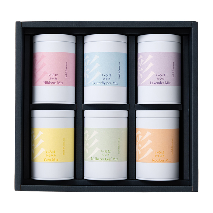 [なべしま銘茶] 緑茶カラーフレーバー６種セット