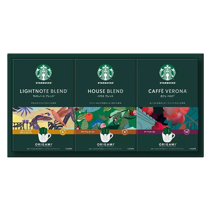 スターバックス　オリガミドリップコーヒー３種３箱入