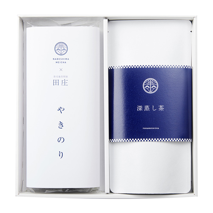 田庄やきのり・深蒸し茶セット