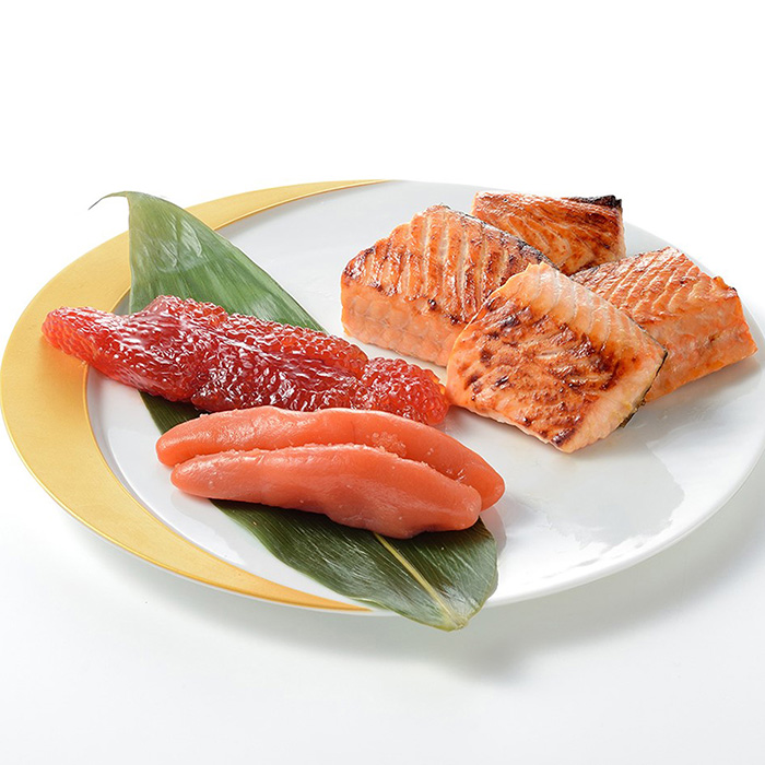 料亭かも川本館　三色漬けセット
