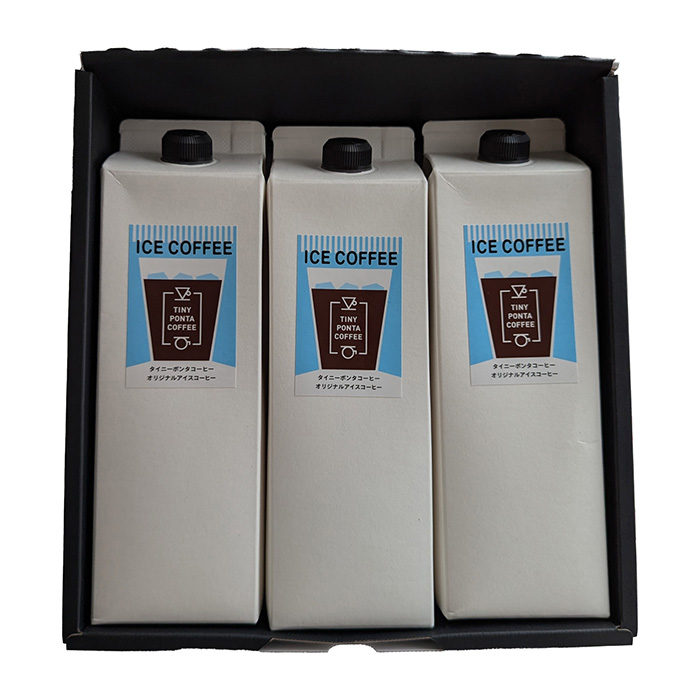 ＴＩＮＹ　ＰＯＮＴＡ　ＣＯＦＦＥＥ　アイスコーヒー（無糖）３本セット