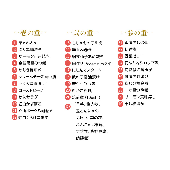 日本の極み　【五万石本店】特撰おせち　八角三段重