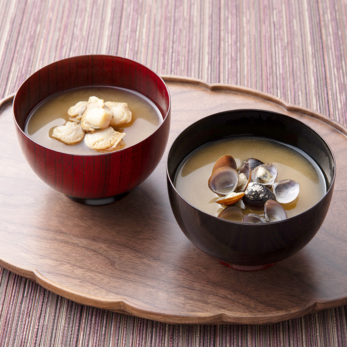 贅沢あおもりほたてとしじみの味噌汁２袋