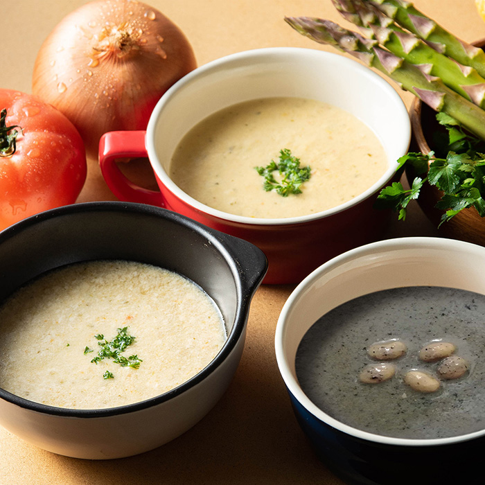３４種のやさい畑スープセット６種７個