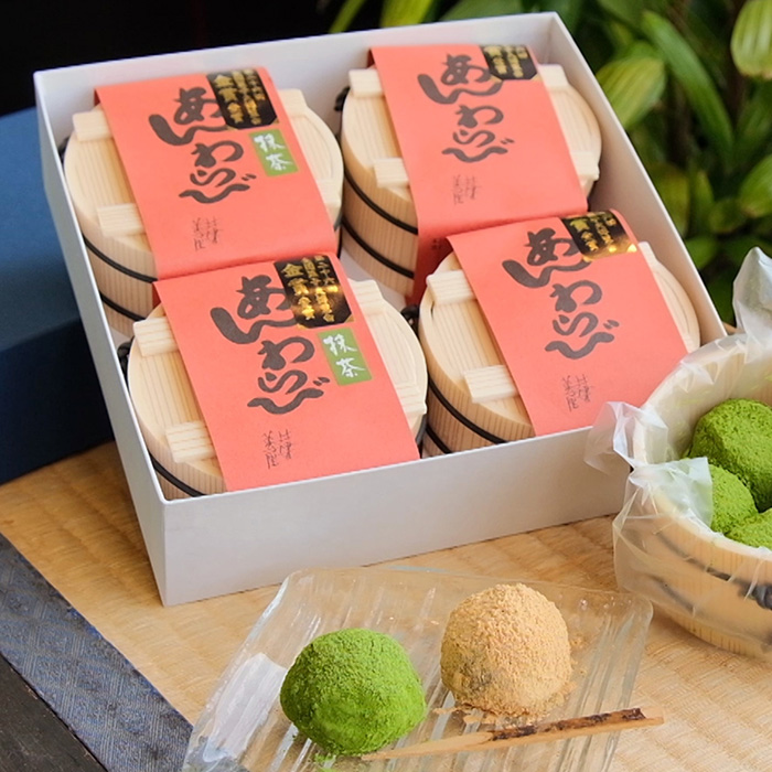 京菓子司　井津美屋　あんわらび詰合せ