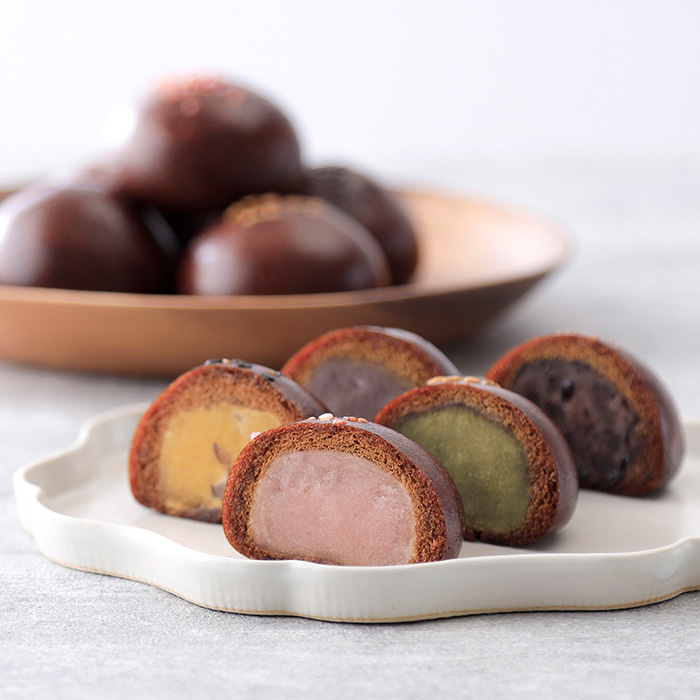 奈良祥樂　らほつ饅頭　１５個アソート詰合せ