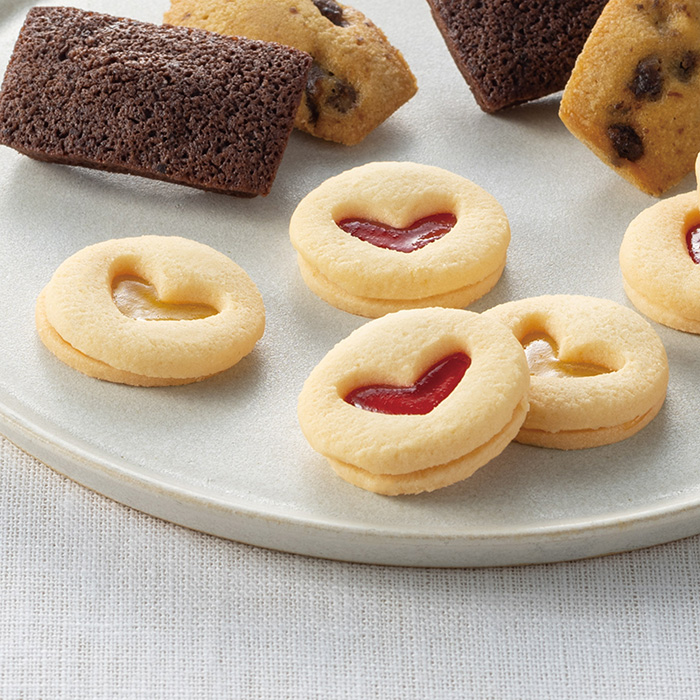 ディーン＆デルーカ　ハートジャムサンドクッキーアソート