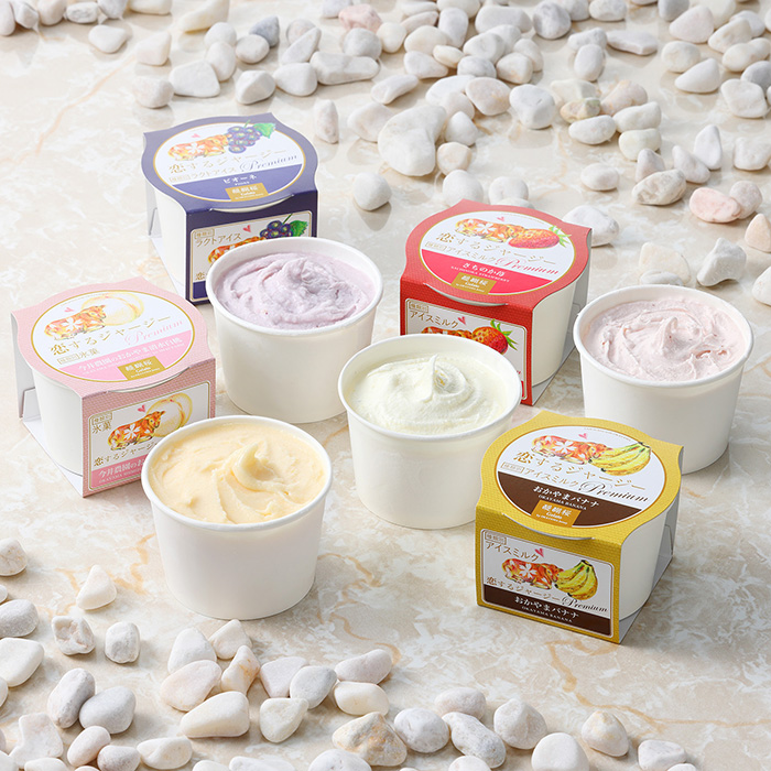 [ジェラート醍醐桜] 岡山フルーツジェラート４種セット