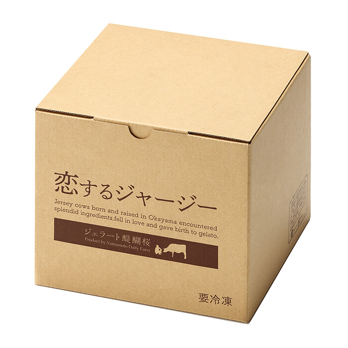 ジェラート醍醐桜　岡山フルーツジェラート４種セット