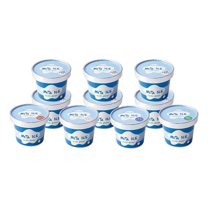 どさんこグルメ便] 〈三田牧場〉ミタアイス幸せギフトセット｜カタログ