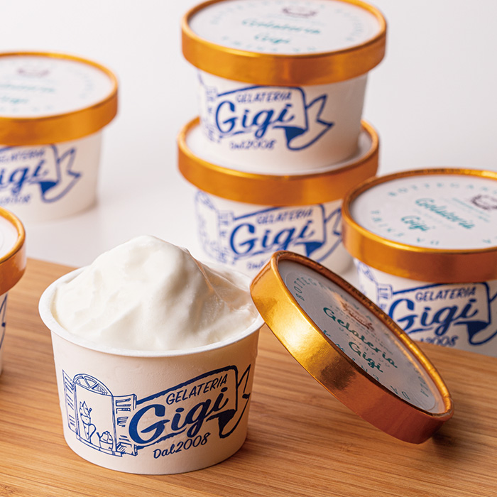 どさんこグルメ便　〈Ｇｅｌａｔｅｒｉａ　Ｇｉｇｉ（ジェラテリア　ジジ）〉恵庭産生乳のイタリアンジェラート