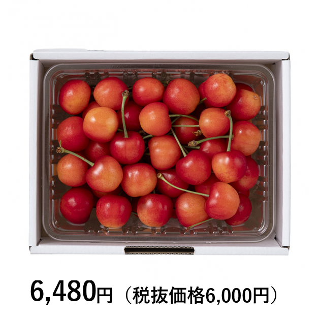 コロポックルの里から] 北海道産さくらんぼ 佐藤錦400g（お届けは