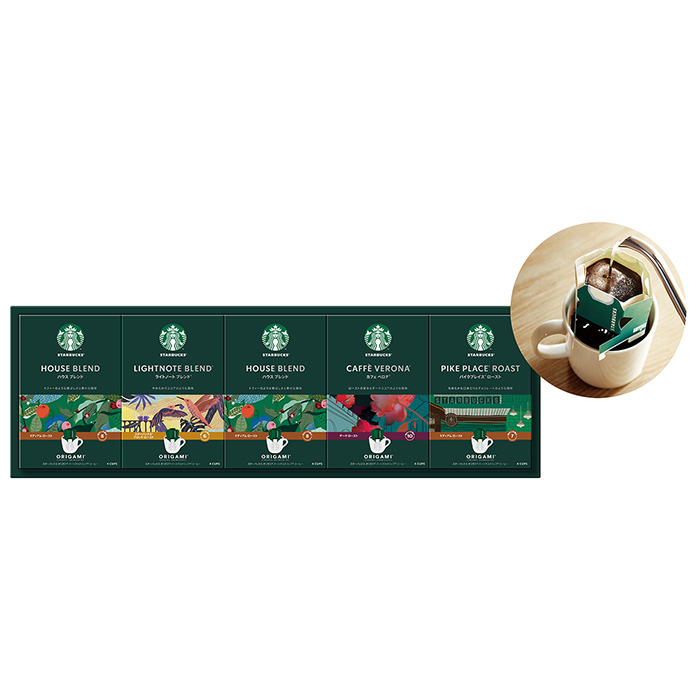 オリガミパーソナルドリップコーヒー4種5箱 オリガミパーソナルドリップコーヒー4種5箱