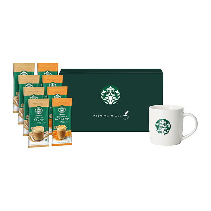 コーヒースティック2種8袋with マグカップ コーヒースティック2種8袋with マグカップ