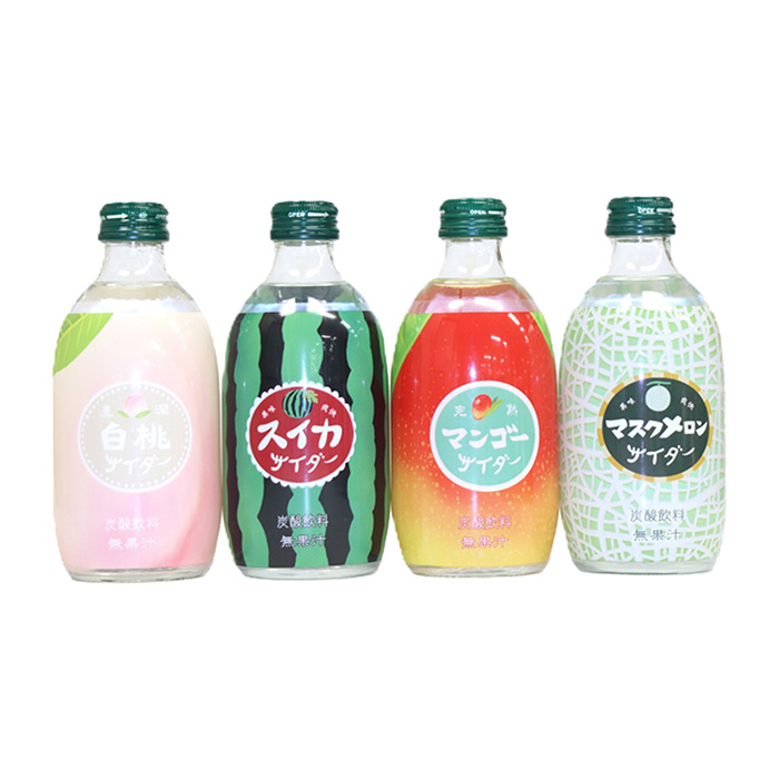 友桝飲料　果実サイダー４種１６本セット