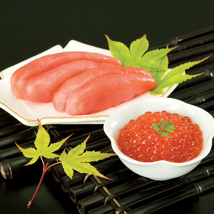 どさんこグルメ便　〈丸鮮道場水産〉無着色たらこ・いくら醤油漬