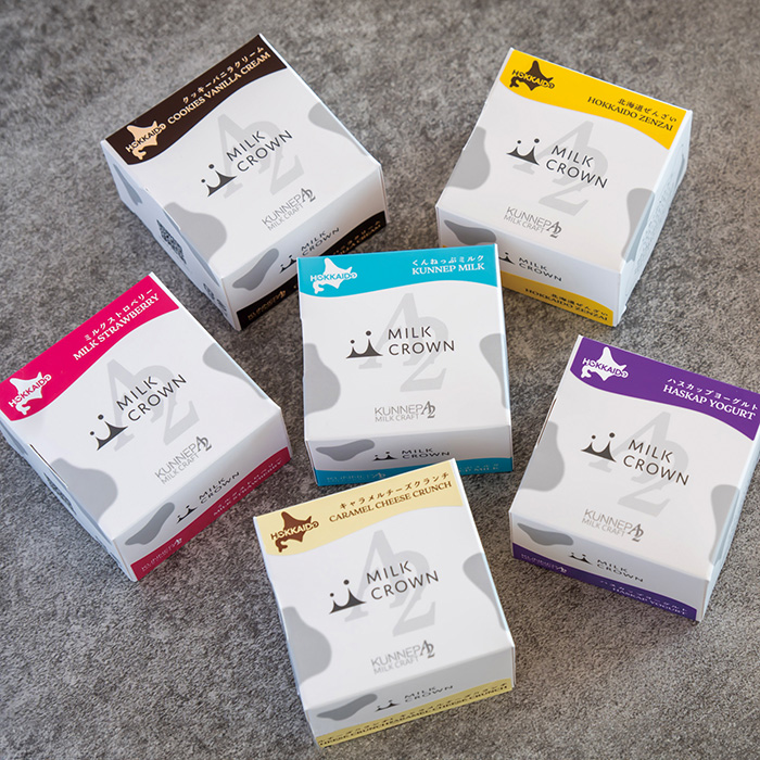 どさんこグルメ便　〈ＭＩＬＫ　ＣＲＯＷＮ〉ＫＵＮＮＥＰ　Ａ２　ＭＩＬＫ　ＣＲＡＦＴ　アイス