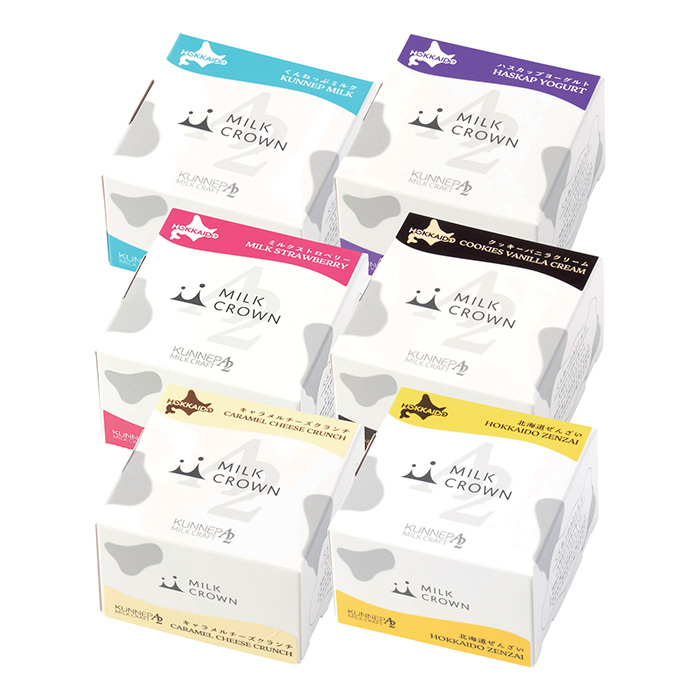 どさんこグルメ便　〈ＭＩＬＫ　ＣＲＯＷＮ〉ＫＵＮＮＥＰ　Ａ２　ＭＩＬＫ　ＣＲＡＦＴ　アイス