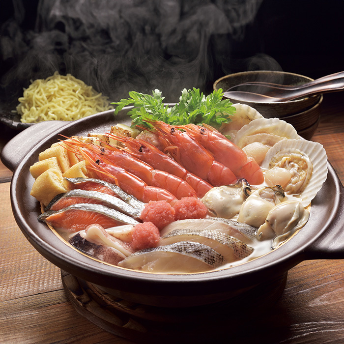 どさんこグルメ便　〈北海道海産〉海鮮ごま寄せ鍋セット