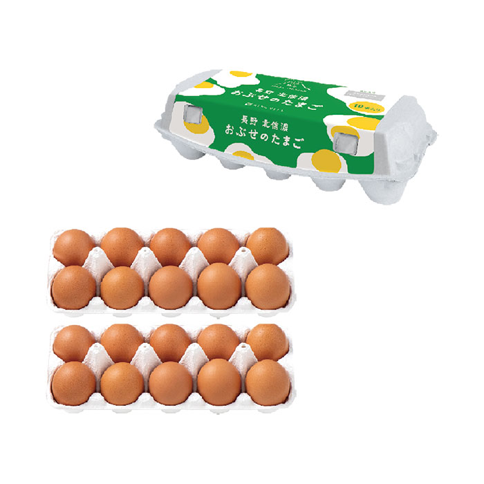 日本の極み] 長野県産 北信越 おぶせのたまご 20個｜カタログギフト