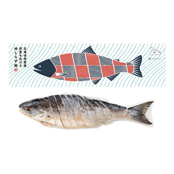 日本の極み] 北海道根室産 初夏を告げる時知らず鮭 1．1kg