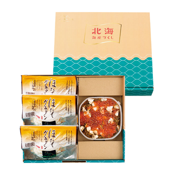 日本の極み　北海海産づくし　２種４個