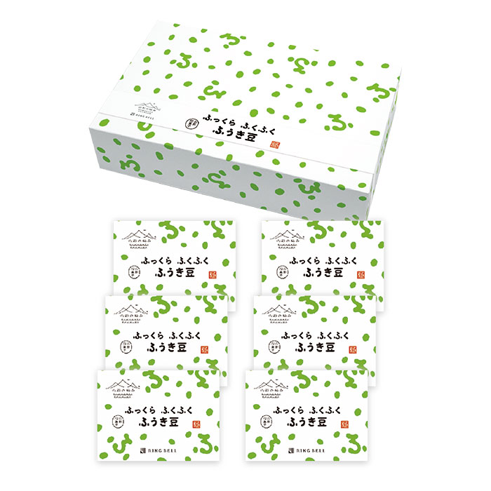 山形の極み　山形和菓子　ふっくら　ふくふく　ふうき豆６カップ