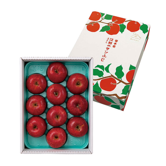 日本の極み　岩手県江刺産　サンふじりんご　３ｋｇ（８～１２個）（お届けは１２月５日～１２月２０日）