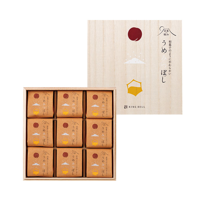 日本の極み　紀州南高梅うめみつぼし　９粒