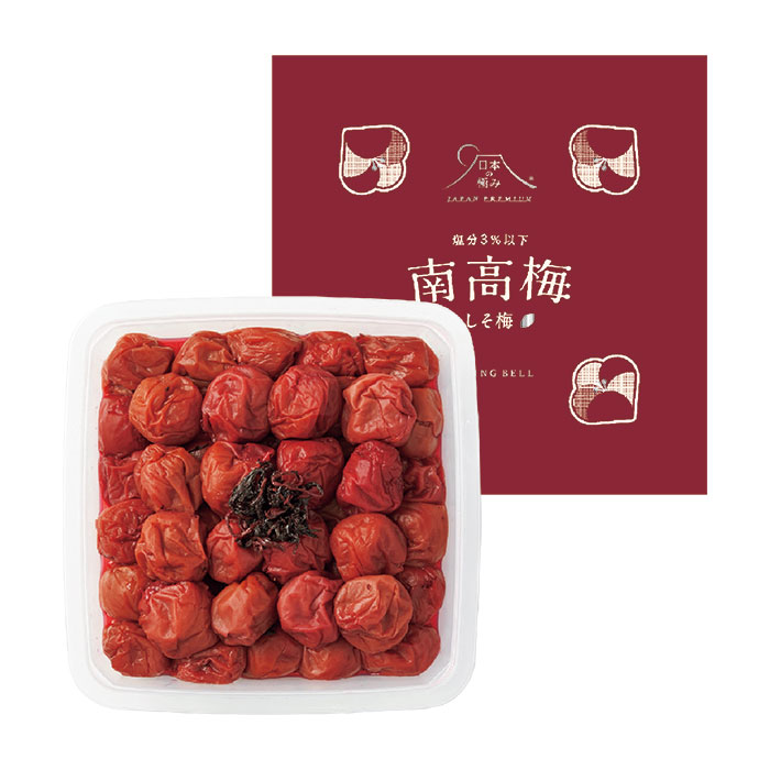 日本の極み　紀州南高梅しそ梅　５６０ｇ