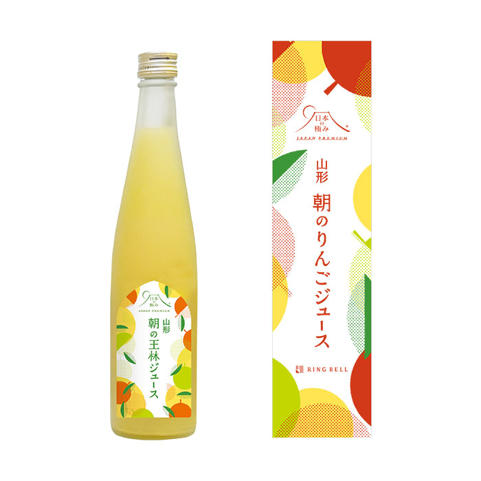 日本の極み] 朝の王林りんごジュース 500ml×1本｜カタログギフト