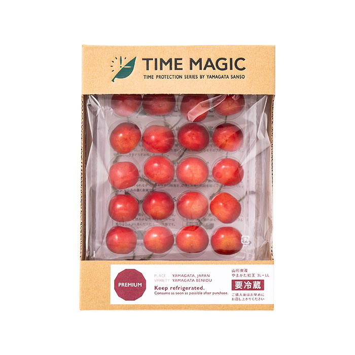 山形県産　さくらんぼ ＴＩＭＥ　ＭＡＧＩＣ（やまがた紅王） （お届けは７月１５日～７月２８日）