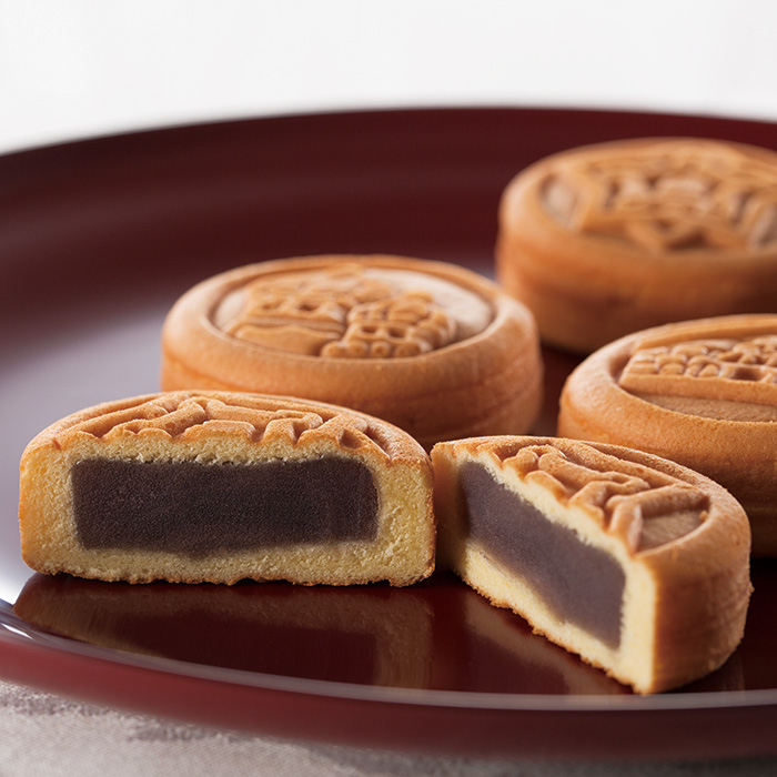 千秋庵総本家　函館散歩（カステラ饅頭）５個入