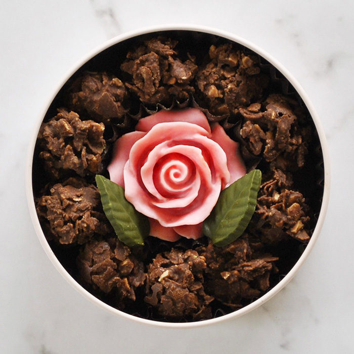 ジェイ・ドゥ・セルクル　ローズクランチチョコ　バレンタイン