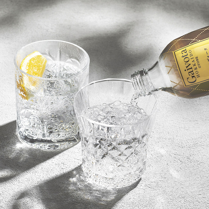 どさんこグルメ便　〈命水乙部ボトラーズ〉Ｇａｉｖｏｔａ　炭酸入りミネラルウォーター３００ｍｌ　１２本セット