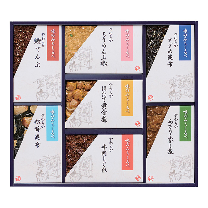 銀座新之助貝新　やわらか煮７種詰合せ