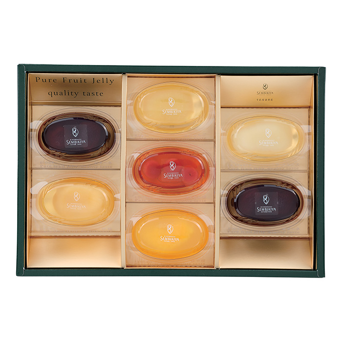 日本橋　千疋屋総本店　ピュアフルーツジェリー７個入