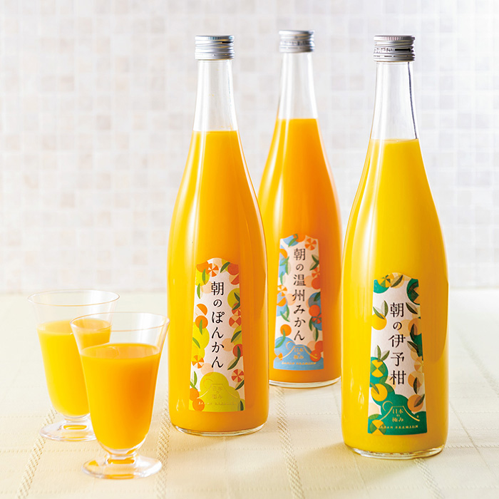 日本の極み　朝のみかんジュース　３本
