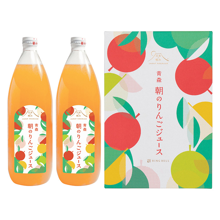 日本の極み　朝のりんごジュース