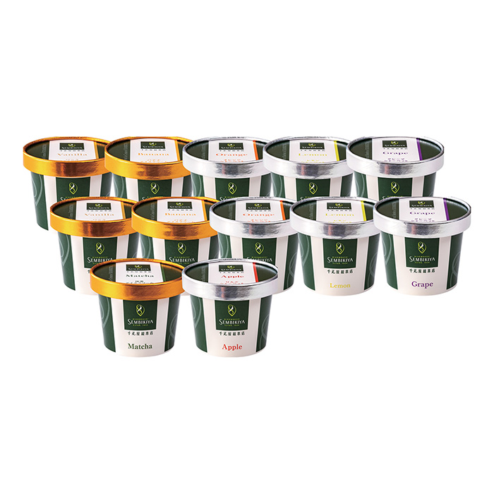 日本橋 千疋屋総本店 シャーベット アイスクリーム詰合せ カタログギフトのリンベル 公式